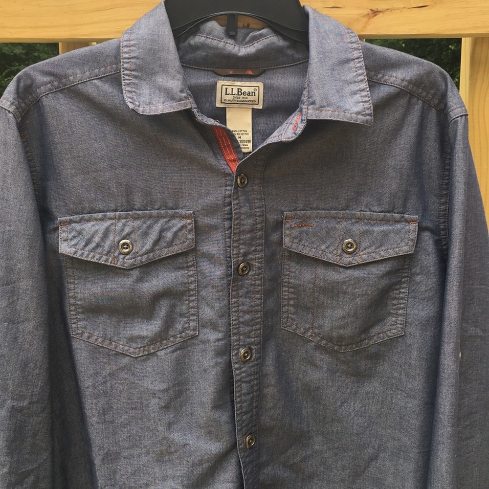 Chambray Hiking/Outdoorsman Shirt